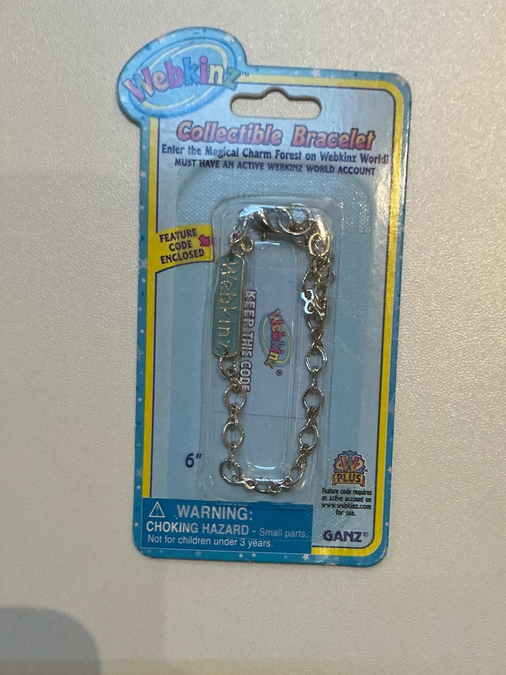 Webkinz Collectible 6” Bracelet NEW with Unused Sealed Code - Picture 2 of 3